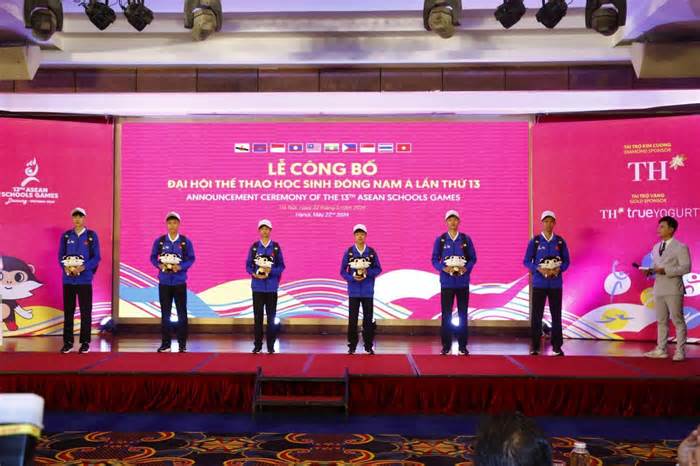 Hơn 1.300 học sinh 'Kết nối cùng tỏa sáng' ở Đại hội Thể thao học sinh Đông Nam Á 2024