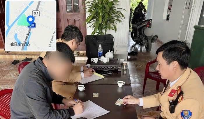 Cảnh sát giao thông Ninh Bình xử lý 26 trường hợp vi phạm từ nguồn tin báo