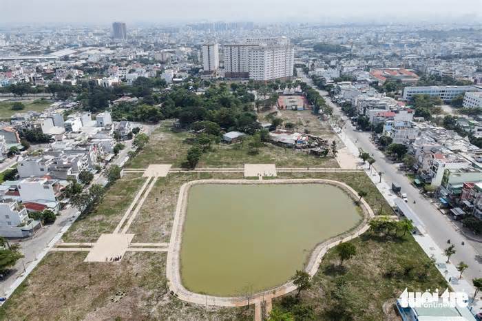 Sau hơn 20 năm, công viên lớn nhất Bình Tân hình thành từ bãi trung chuyển rác