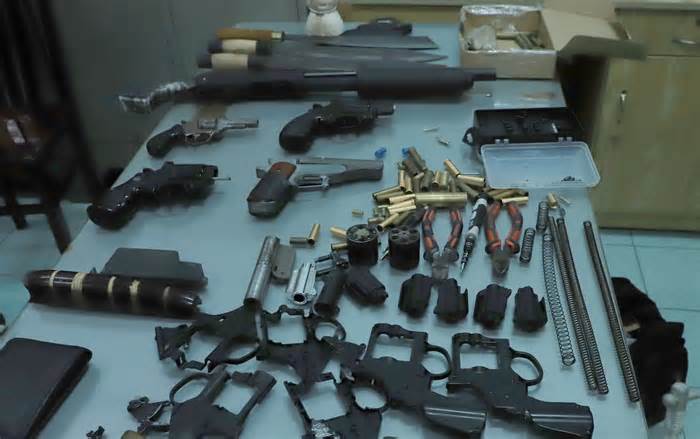 Cảnh sát phát hiện 'lò' súng ở Đồng Nai