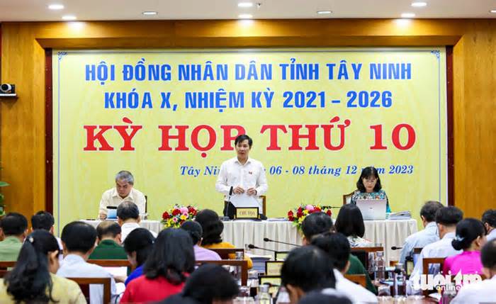 Bí thư Tỉnh ủy Tây Ninh Nguyễn Thành Tâm đạt 96% phiếu tín nhiệm cao