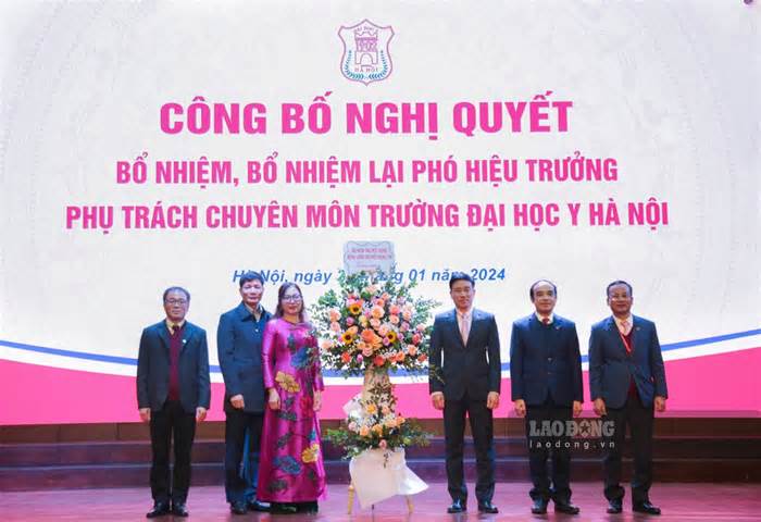 Bổ nhiệm, bổ nhiệm lại Phó Hiệu trưởng Trường Đại học Y Hà Nội