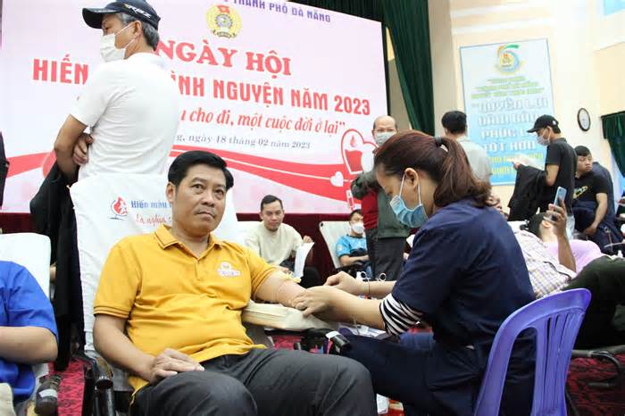 Đà Nẵng: Gần 1.000 người lao động hiến máu tình nguyện