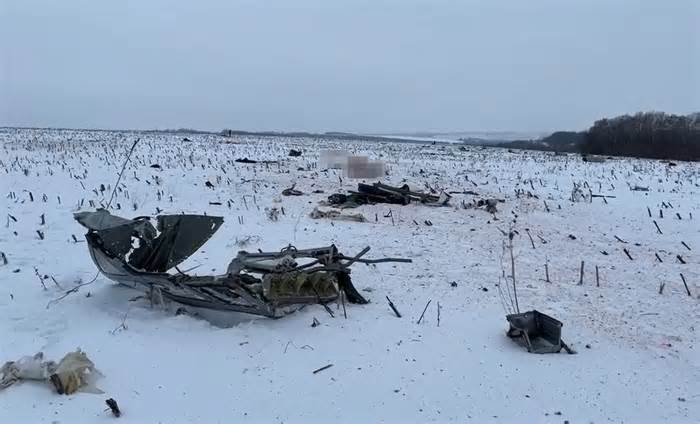 Bí ẩn vụ rơi máy bay Nga làm 65 tù binh Ukraina thiệt mạng