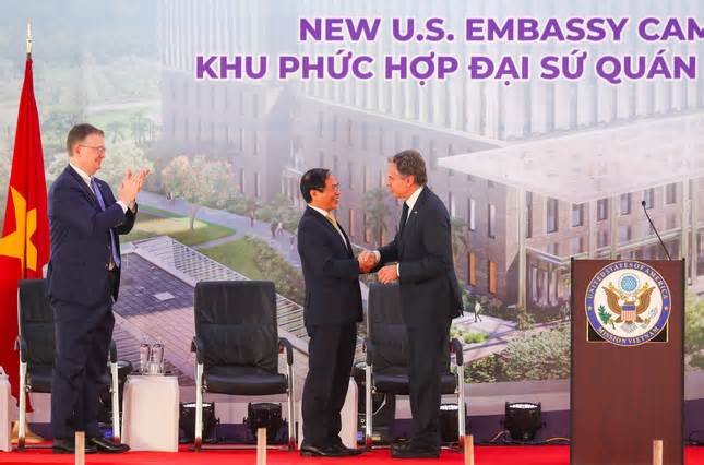 Trụ sở mới Đại sứ quán Mỹ có điểm nhấn gì đặc biệt?