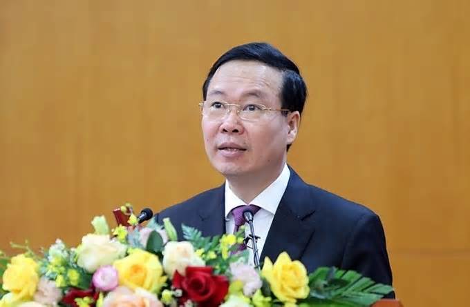 Thường trực Ban Bí thư Võ Văn Thưởng được giới thiệu làm Chủ tịch nước