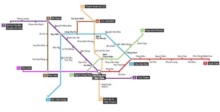 Nghiên cứu bổ sung quy hoạch 3 tuyến metro ở TP HCM