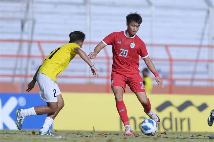 Phung phí hàng loạt cơ hội, U19 Thái Lan đối diện nguy cơ bị Malaysia lấy ngôi đầu