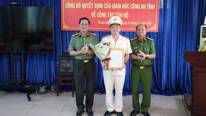 Thượng tá Lê Trung Ái làm Trưởng Công an TP Tây Ninh