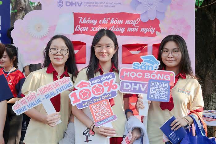 DHV tung quỹ học bổng 75 tỉ, hỗ trợ đến 100% học phí toàn khóa