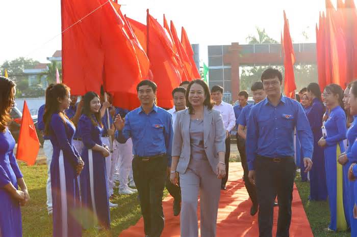 Quyền Chủ tịch nước Võ Thị Ánh Xuân dự lễ khởi động Tháng Thanh niên 2023