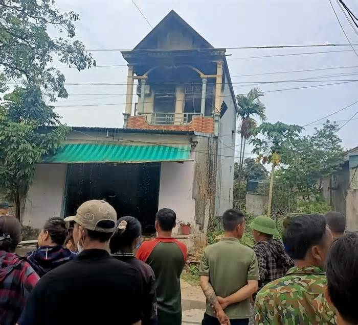 Phát hiện đôi nam nữ tử vong trong căn nhà bốc cháy ở Thanh Hóa