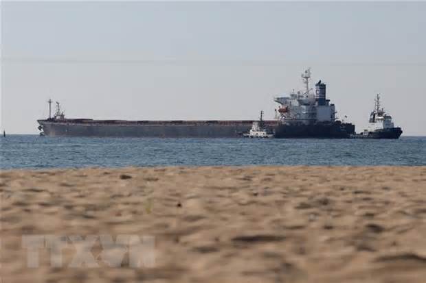 Ukraine: Thêm một tàu rời cảng thành phố Odesa ra Biển Đen