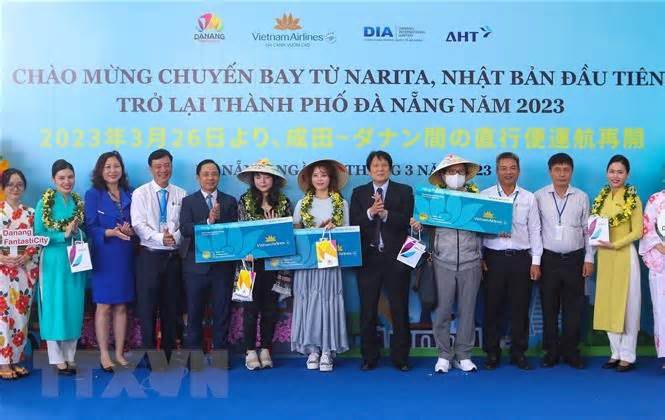 Thành phố Đà Nẵng và Narita nối lại đường bay trực tiếp