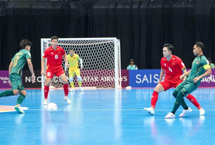 Việt Nam dừng bước ở tứ kết vô địch futsal châu Á trước Indonesia