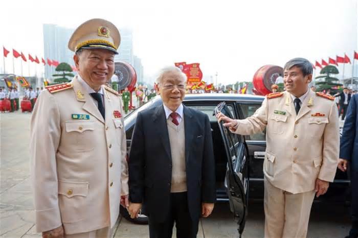 Tổng Bí thư: Công an là “thanh bảo kiếm” sắc bén, “lá chắn” vững chắc