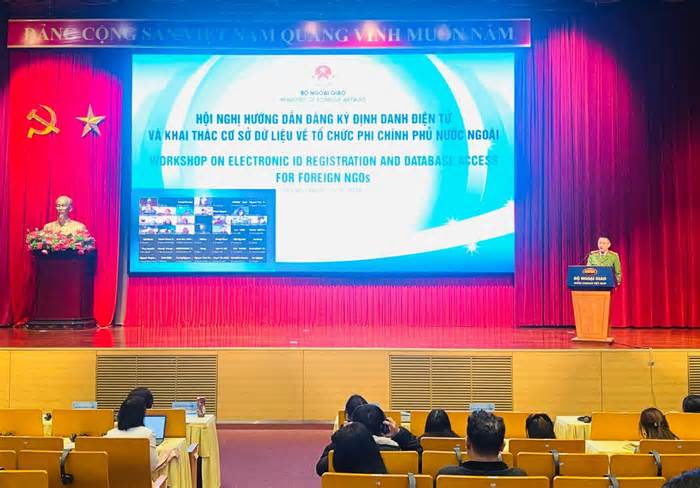 Bộ Ngoại giao hướng dẫn đăng ký định danh điện tử và khai thác cơ sở dữ liệu cho các tổ chức phi chính phủ