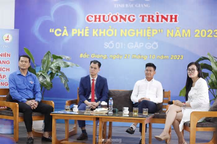 'Cà phê khởi nghiệp' cho thanh niên Bắc Giang