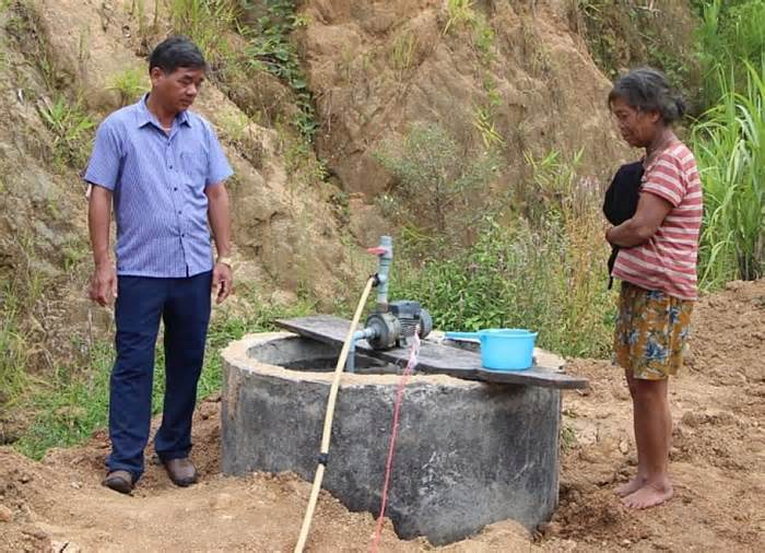 Miền núi Quảng Nam thiếu nước sinh hoạt trầm trọng