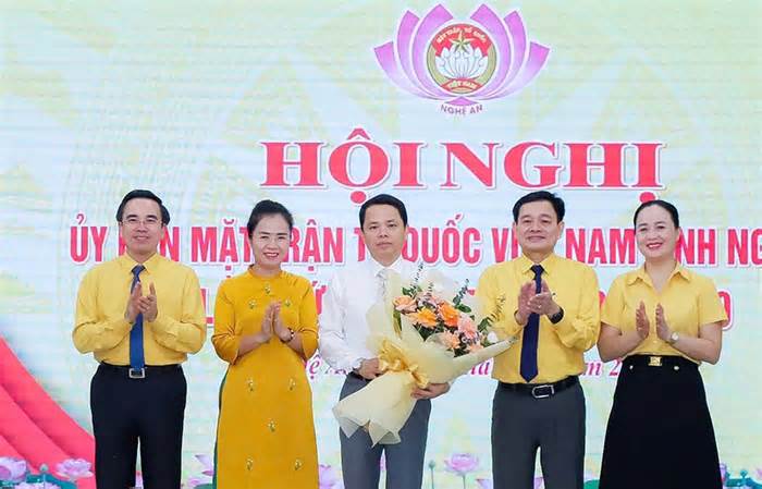 Nghệ An có tân Phó Chủ tịch Ủy ban MTTQ Việt Nam tỉnh