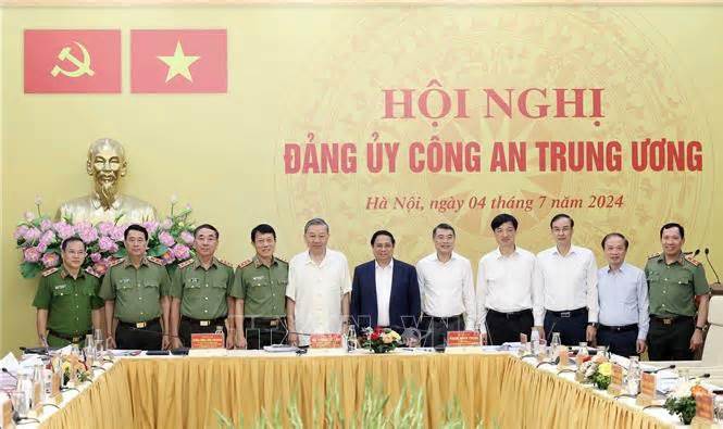 Phát biểu của Tổng Bí thư Nguyễn Phú Trọng gửi Hội nghị Đảng ủy Công an Trung ương