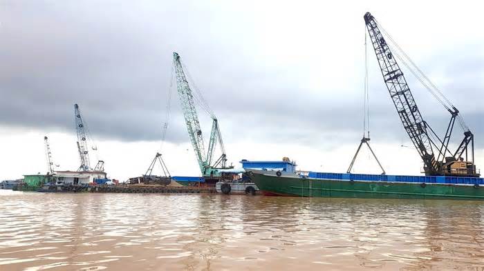 An Giang cấp mỏ cát gần 3,3 triệu m3 cho dự án cao tốc Châu Đốc - Cần Thơ - Sóc Trăng