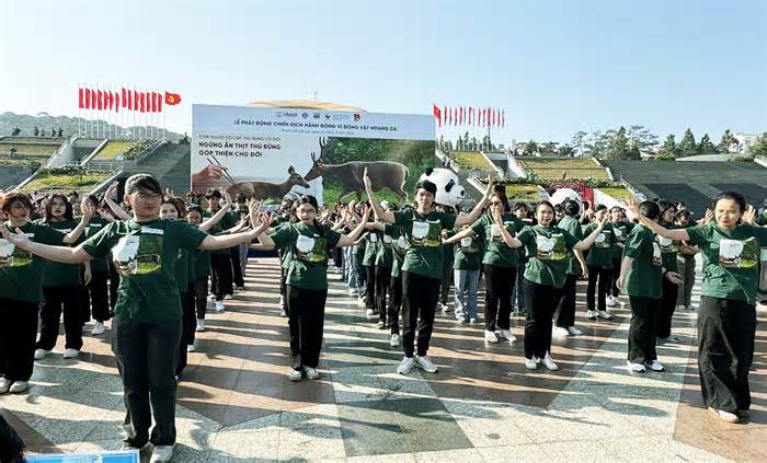 Giới trẻ Đà Lạt hào hứng với chiến dịch truyền thông ngừng ăn thịt thú rừng