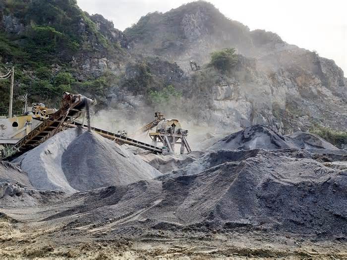 Bị xử phạt hơn 1 tỷ đồng vì vi phạm khi khai thác khoáng sản ở Thanh Hoá