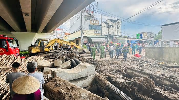 2 công nhân thương vong khi đào cống thoát nước: Chủ tịch Cần Thơ chỉ đạo khẩn