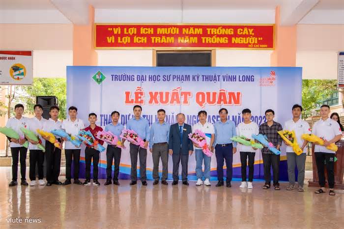 Đại học Sư phạm kỹ thuật Vĩnh Long xuất quân tham dự kỳ thi kỹ năng nghề ASEAN 2023