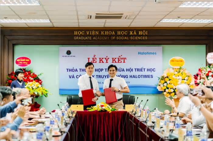 Halotimes ký kết hợp tác phát triển chiến lược với Hội triết học Việt Nam