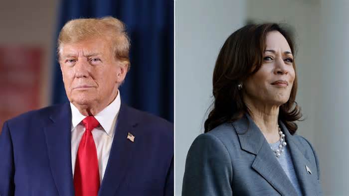 Ông Trump và bà Harris và cuộc 'chạy nước rút' giờ chót