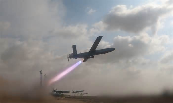 UAV đánh trúng tàu hàng liên quan Israel