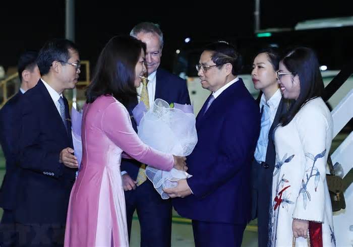 Thủ tướng Phạm Minh Chính tới Melbourne, bắt đầu dự Hội nghị Cấp cao ASEAN-Australia