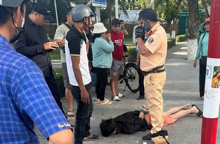 Thanh niên người Nga tấn công CSGT ở Nha Trang