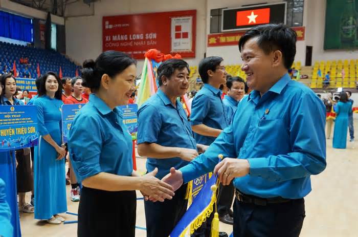 Gần 1.000 vận động viên tranh tài tại Hội thao công nhân lao động Thanh Hóa
