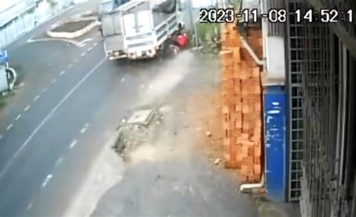 Lâm Đồng: Triệu tập tài xế xe tải gây tai nạn rồi bỏ chạy