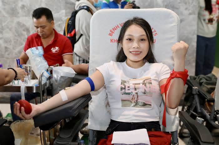 50.000 đơn vị máu hiến tặng từ Chủ nhật đỏ mỗi năm