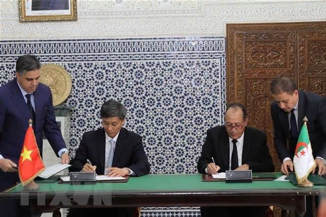 Việt Nam và Algeria tăng cường hợp tác trong lĩnh vực tư pháp