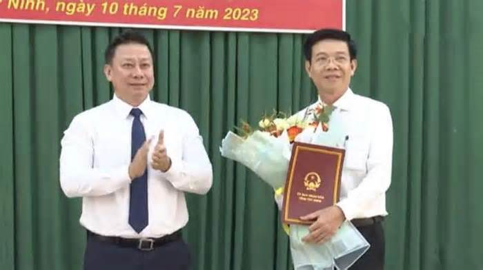 Tây Ninh bổ nhiệm Giám đốc Sở Giáo dục và Đào tạo