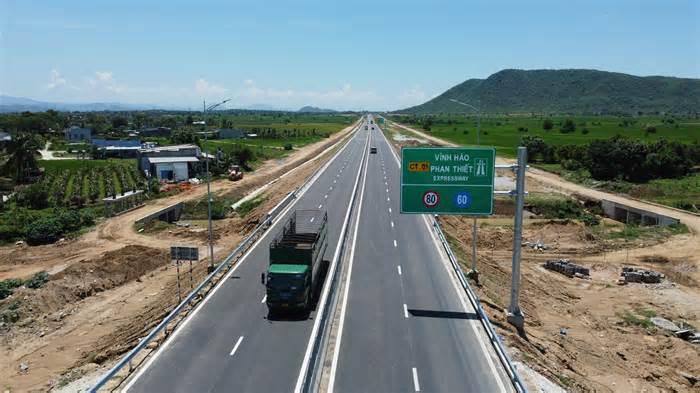 Sẽ có 4 trạm dừng nghỉ rộng 5ha trên cao tốc Vĩnh Hảo - Phan Thiết