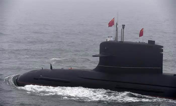 Tàu ngầm Trung Quốc tập trận trên Vịnh Thái Lan