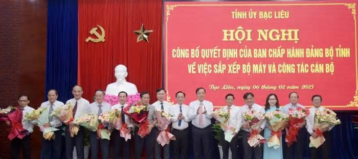 Bạc Liêu thành lập Ban Tuyên giáo và Dân vận và 2 Đảng bộ