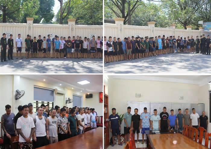 Triệt phá ổ nhóm đá gà ‘khủng’ ở Thanh Hóa, bắt giữ 142 người
