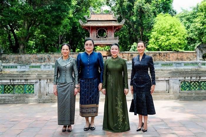 Hoạt động đối ngoại của phu nhân Thủ tướng Chính phủ Lê Minh Hưng cùng phu nhân Thủ tướng các nước Lào, Campuchia, Thái Lan