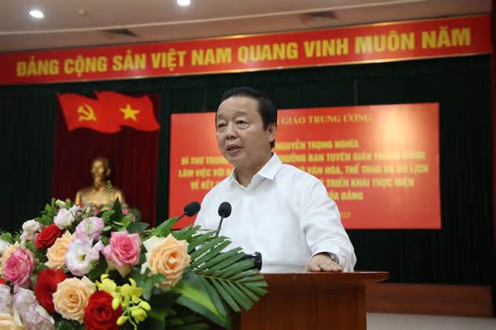 Phó Thủ tướng Trần Hồng Hà chỉ ra 13 tồn tại trong lĩnh vực văn hóa