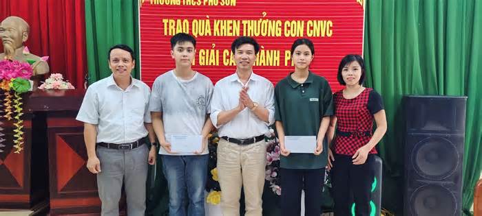 Khen thưởng con công nhân viên chức lao động học tập tốt