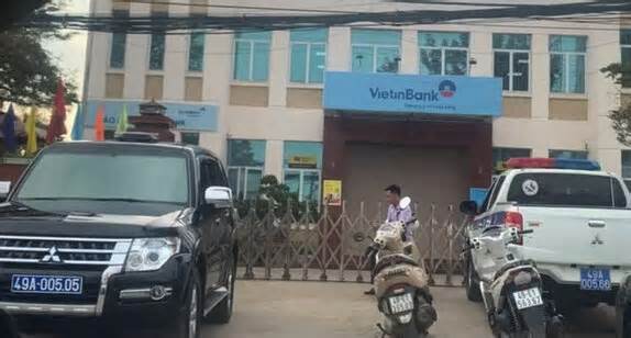 Truy bắt tên cướp ngân hàng ở huyện Đức Trọng, tỉnh Lâm Đồng