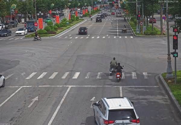 Phạt nguội nhiều chủ xe vi phạm lỗi vượt đèn đỏ