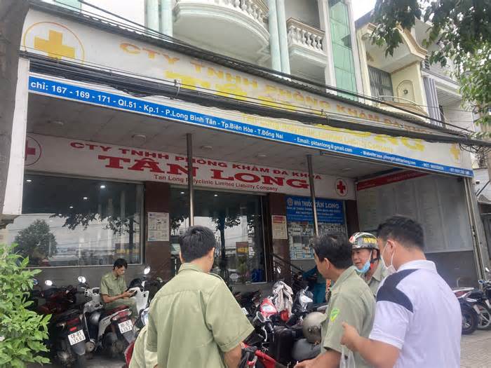 Cảnh sát khám xét hàng loạt phòng khám ở Đồng Nai